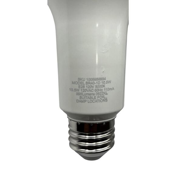 75-Watt Equivalent BR40 CEC Dimmable LED Light Bulb Daylight (6-Pack) - Picture 7 of 11